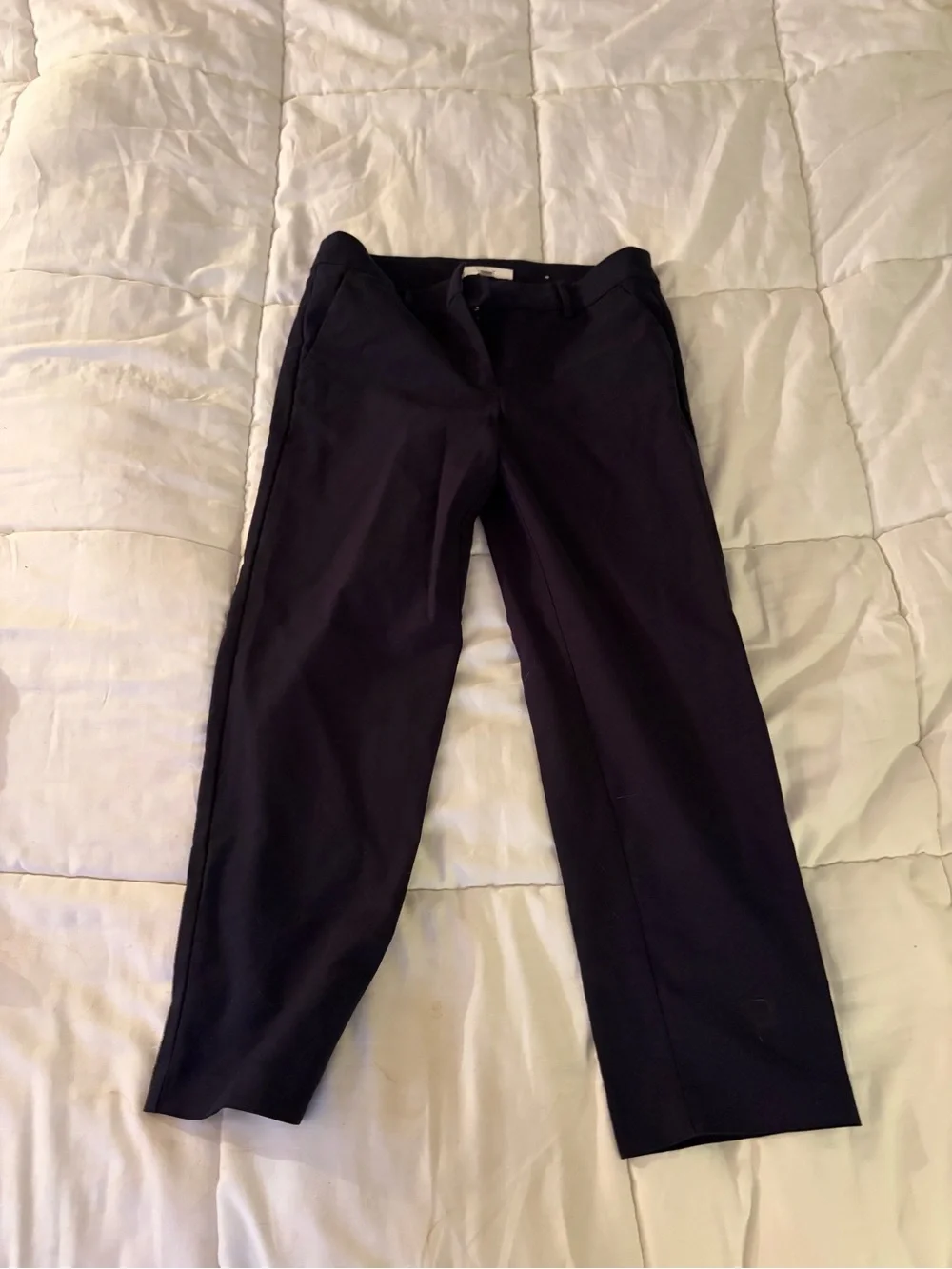 Women Black Dress Pants - Classic Straight Fit
